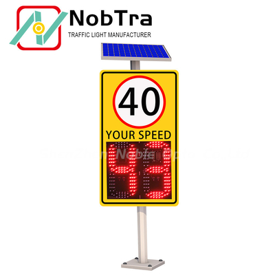 Solar High Quality Led With Radar And Custom Speed Limit Signs