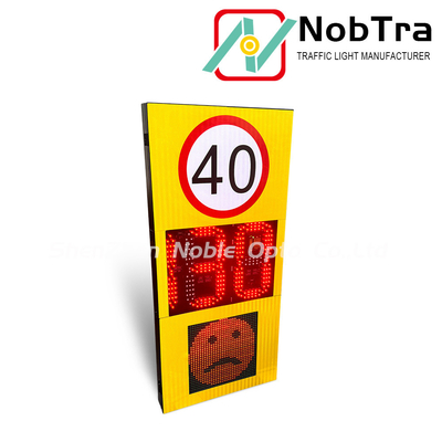 Outdooor Application Aluminium Board Traffic Speed Limited Sign With IP54 Waterproof